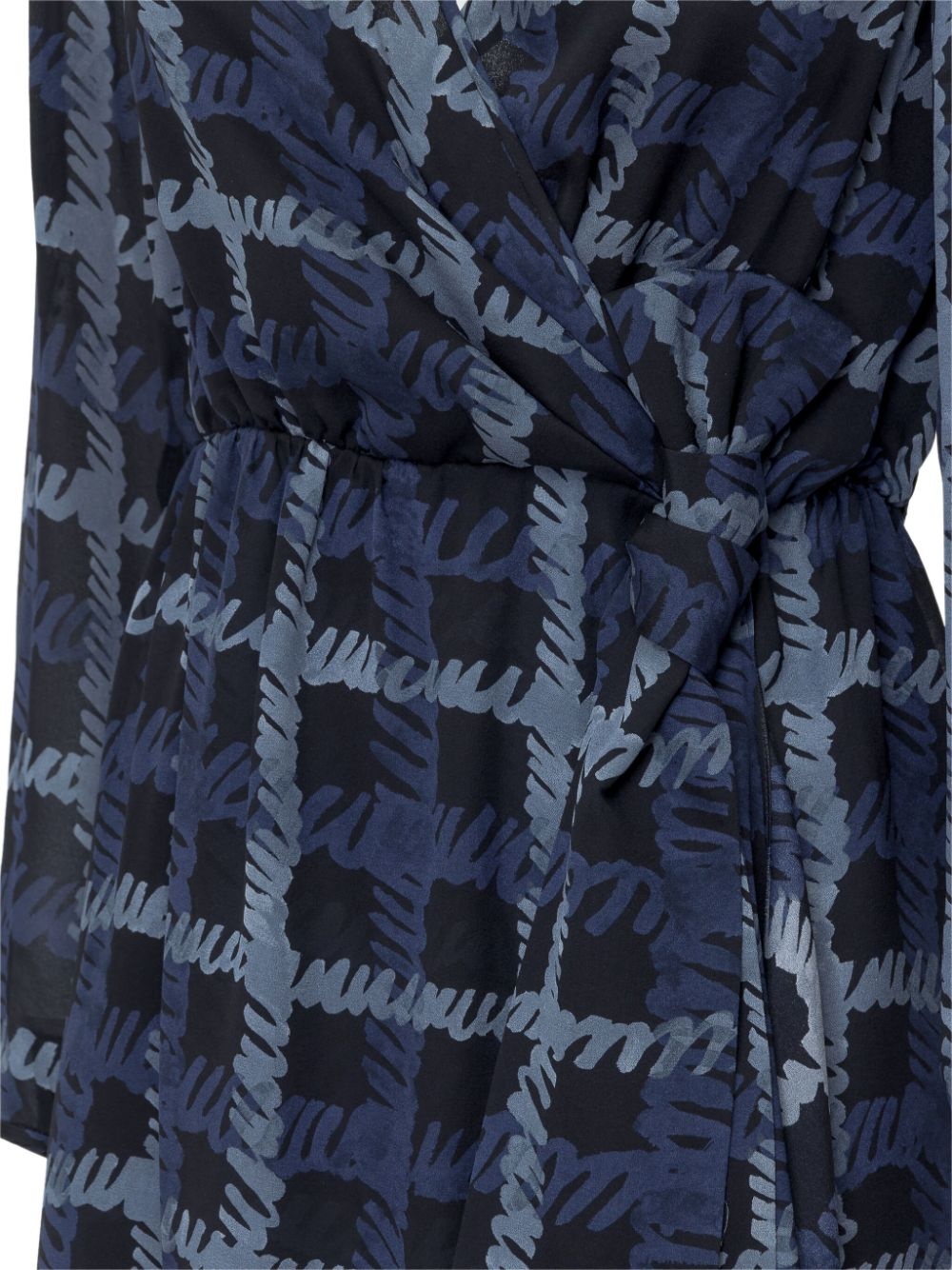 check-pattern dress - 3