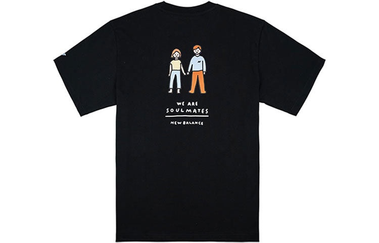 New Balance x ZERO PER ZERO T-Shirts 'Black' NEA3V943-BK - 2