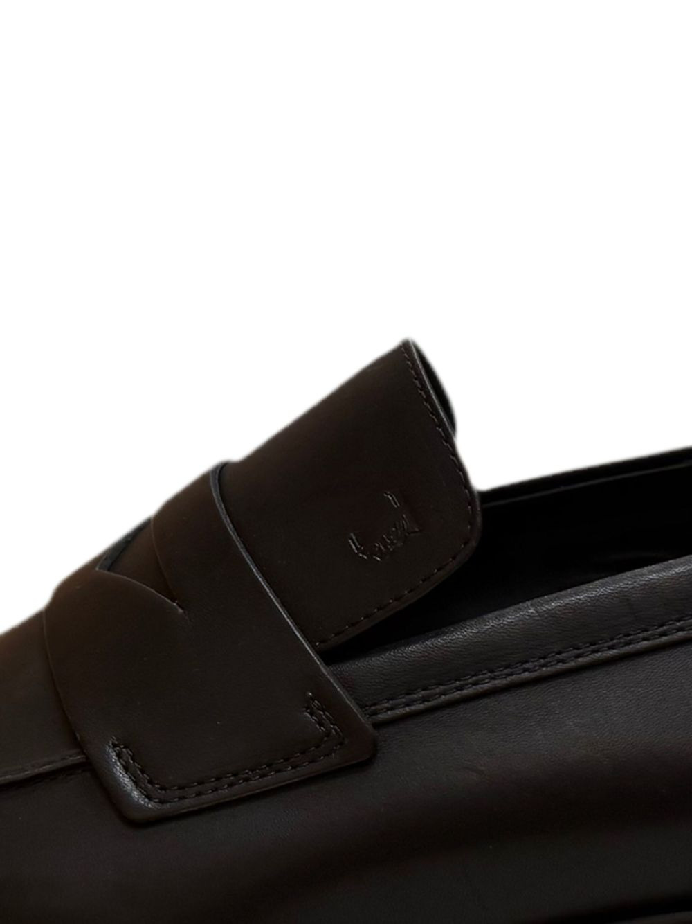 penny leather loafers - 2
