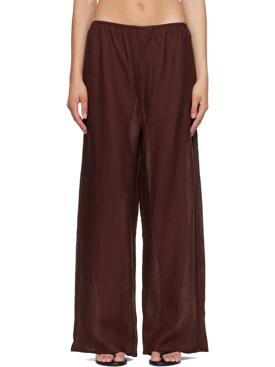 Brown Stoa Lounge Pants - 1