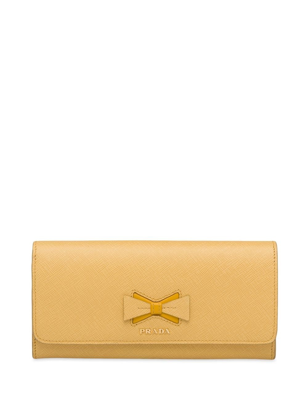 bow-detail rectangle-shape wallet - 1