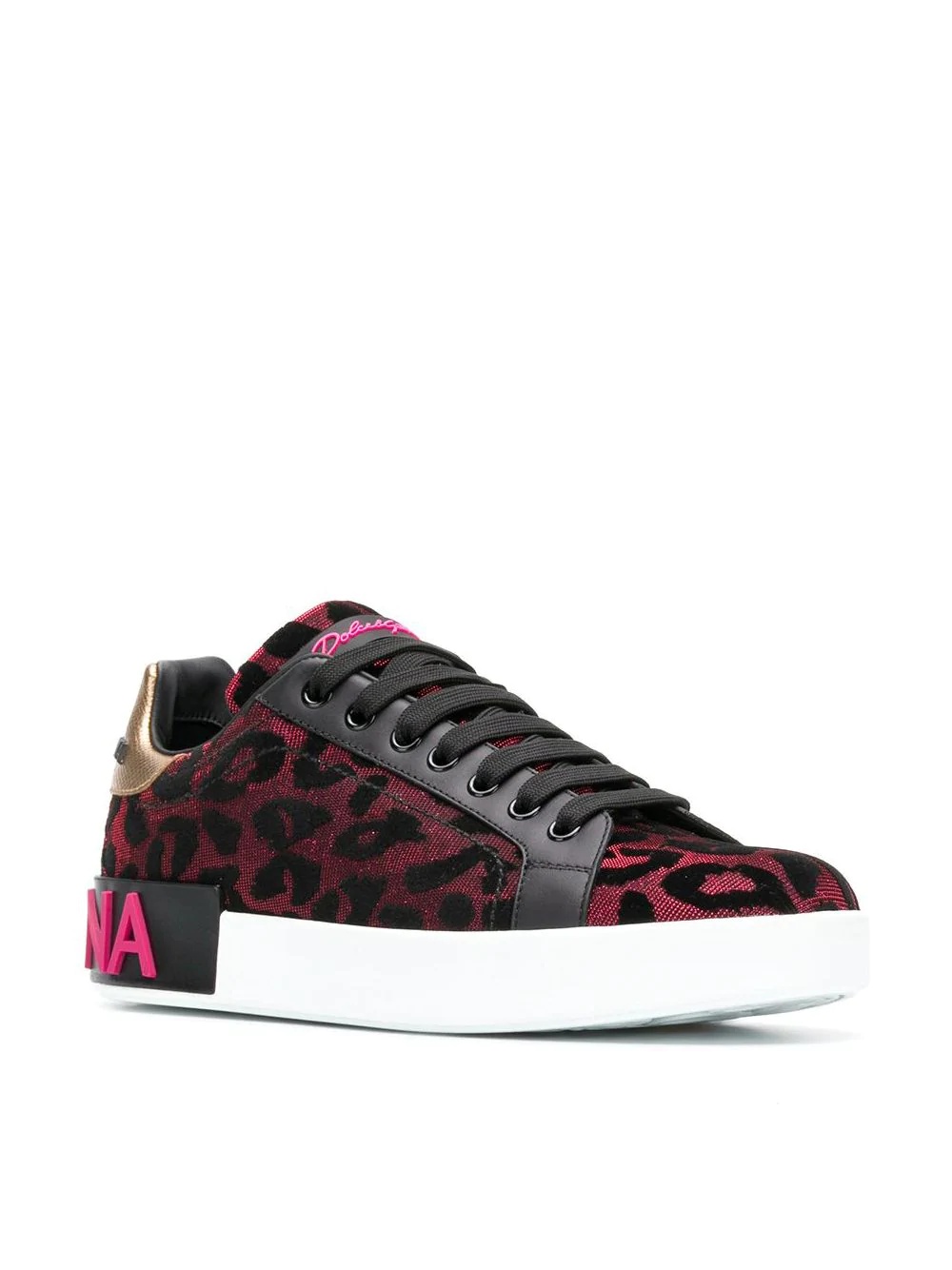 leopard print sneakers - 2