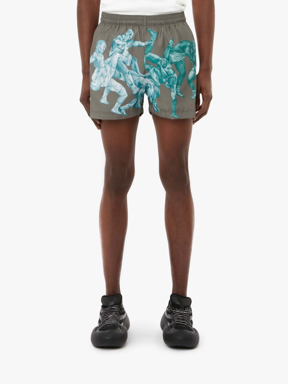 POL ANGLADA ALL OVER PRINT SHORTS - 2