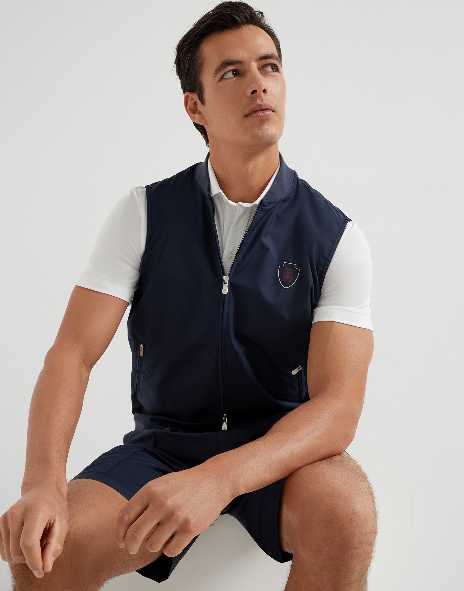 Nylon vest with logo - 4