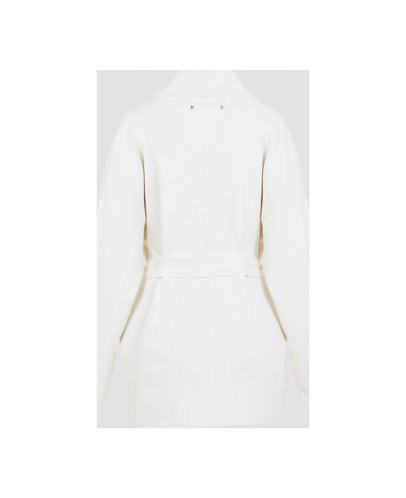 Belted Knit Cardigan - 4