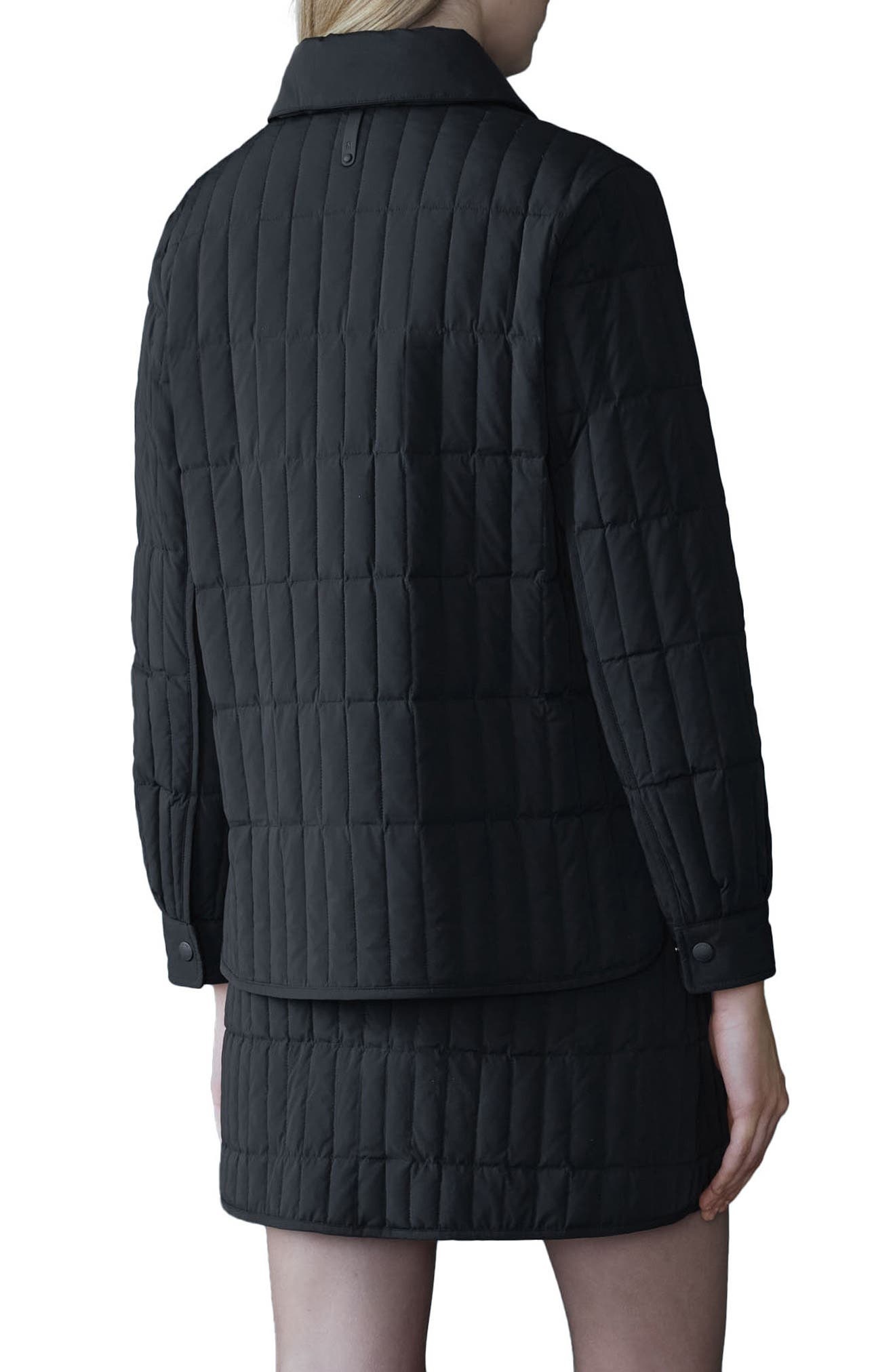 Mackage Dulcia Quilted Down Jacket in Black at Nordstrom - 2