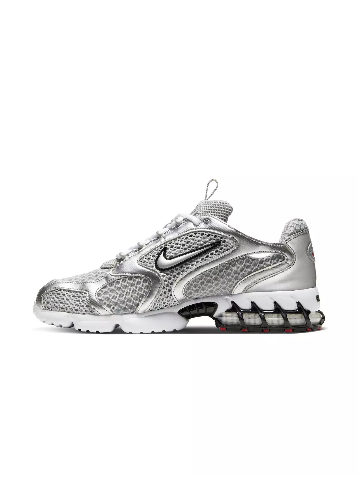 Air Zoom Spiridon Cage 2 "Lt Smoke Grey/Metallic Silver" Men's Shoe - 4