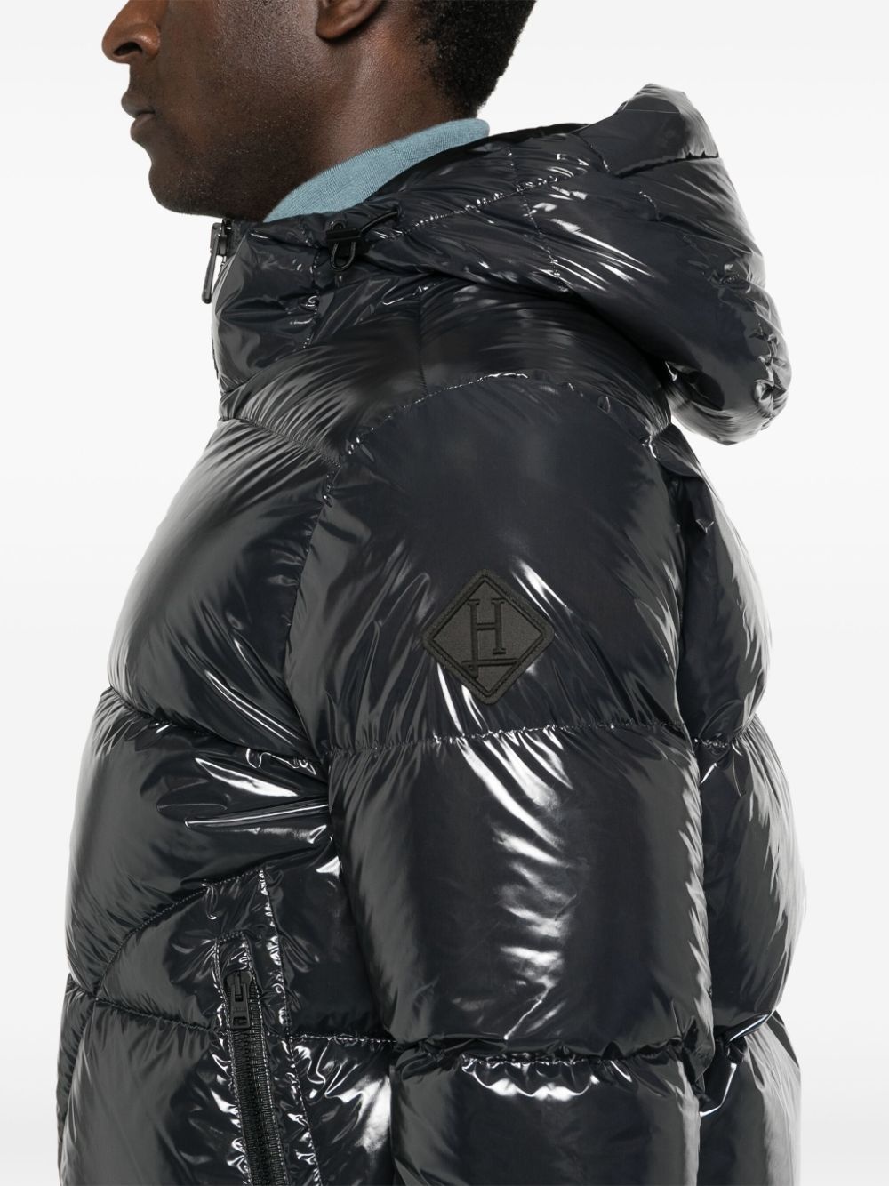 hooded padded jacket - 5