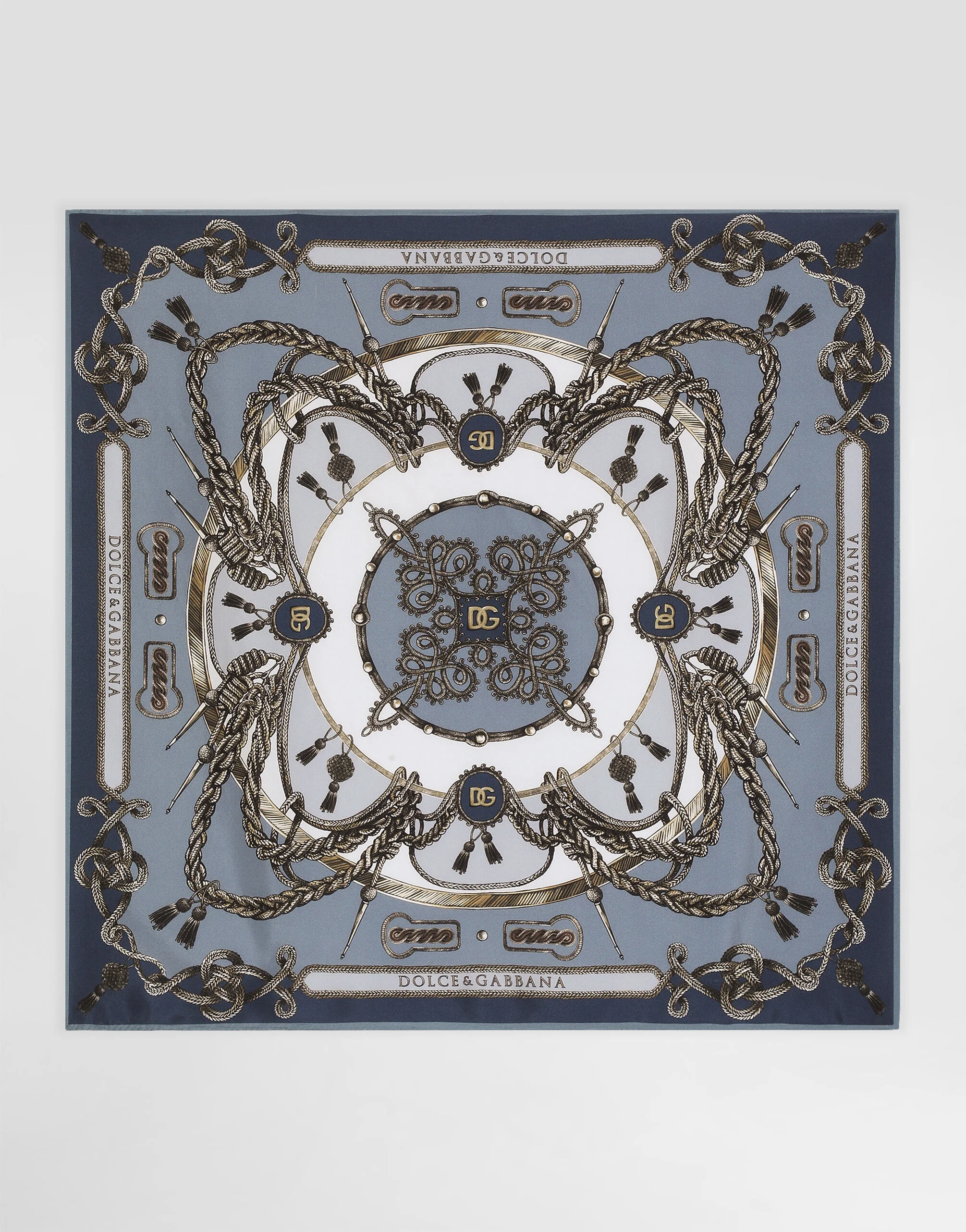 Cargo-print silk twill scarf 70x70 - 1