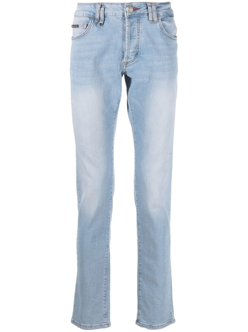 slim-cut leg jeans 1