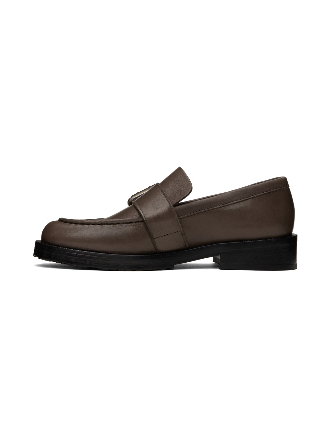 SSENSE Work Capsule Brown Soho Loafers - 3