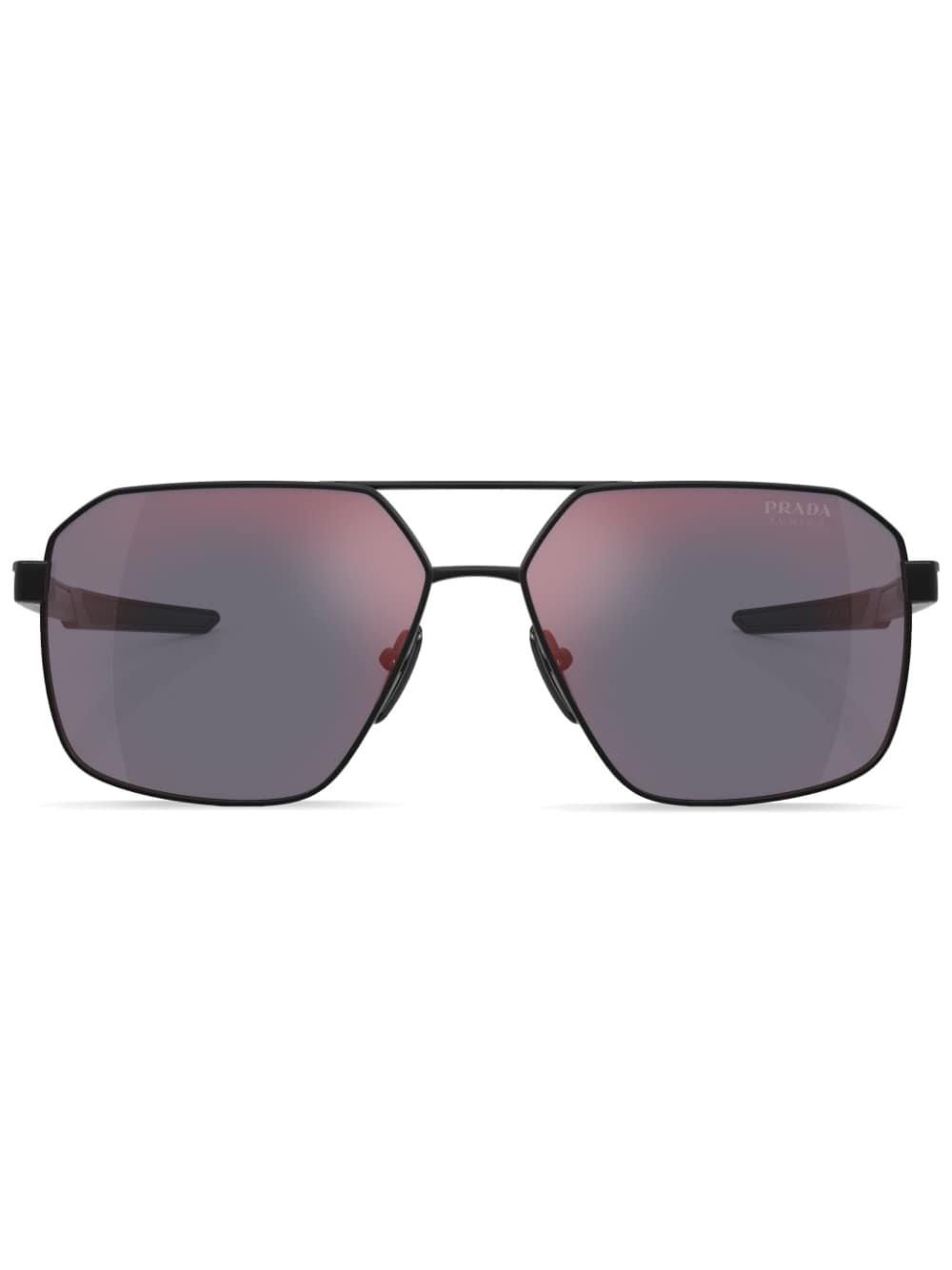 square-frame sunglasses - 1