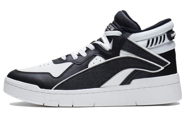 (WMNS) Li-Ning Superwave Mid 'Black White' AGCS324-3 - 2