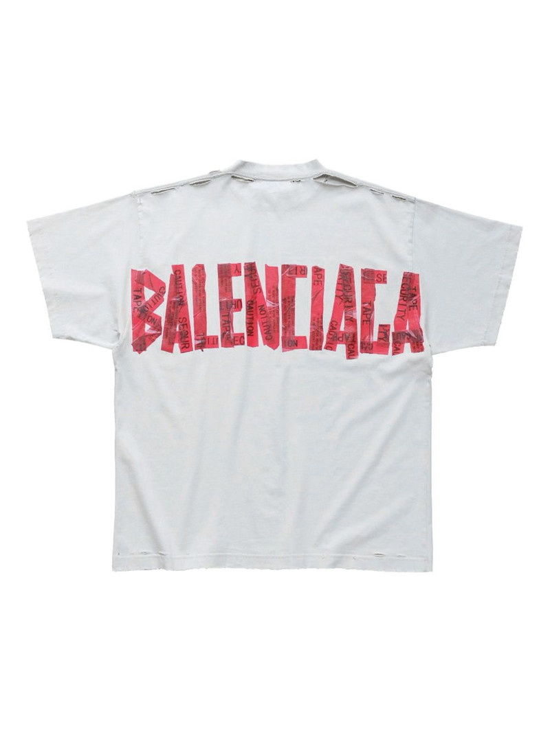 BALENCIAGA logo-print T-shirt outlook