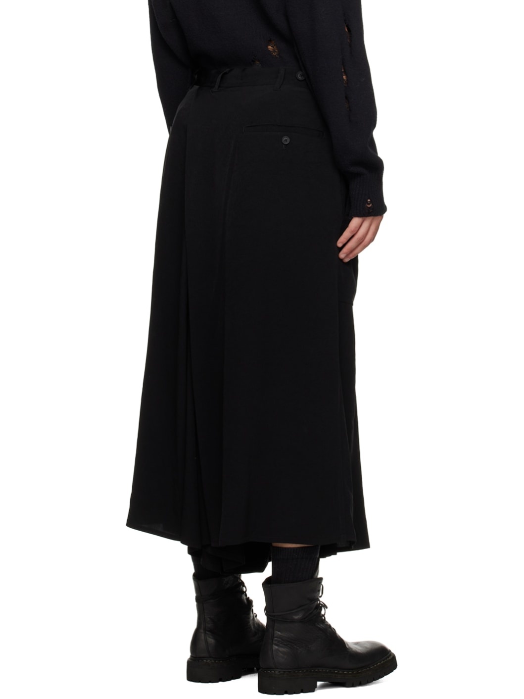 Black Ta Tuxedo R-Standard Hakama II Trousers - 3