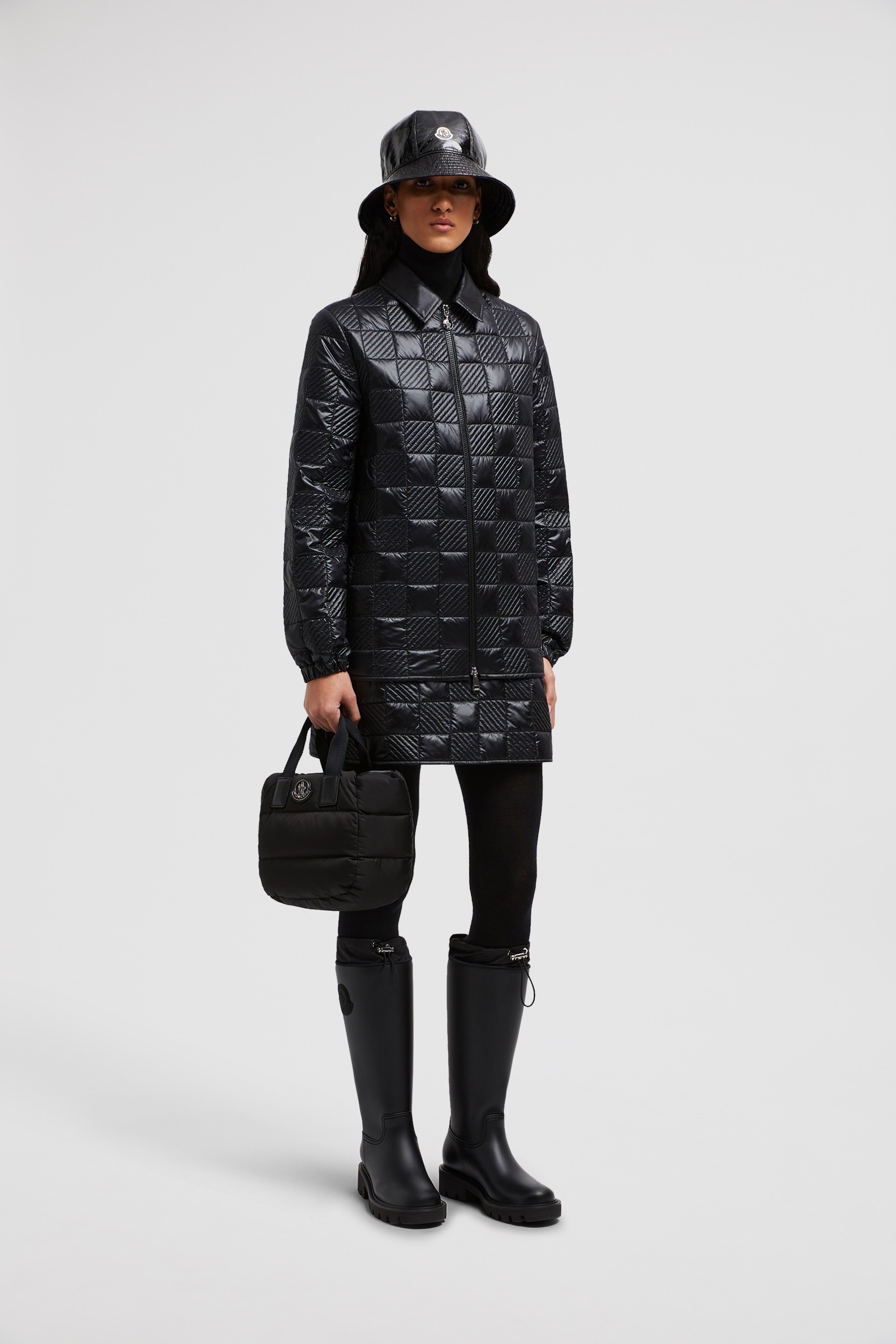 Moncler Padded Zip-Up Shirt | moncler | REVERSIBLE