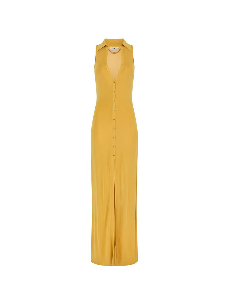 shirt-collar maxi dress 1