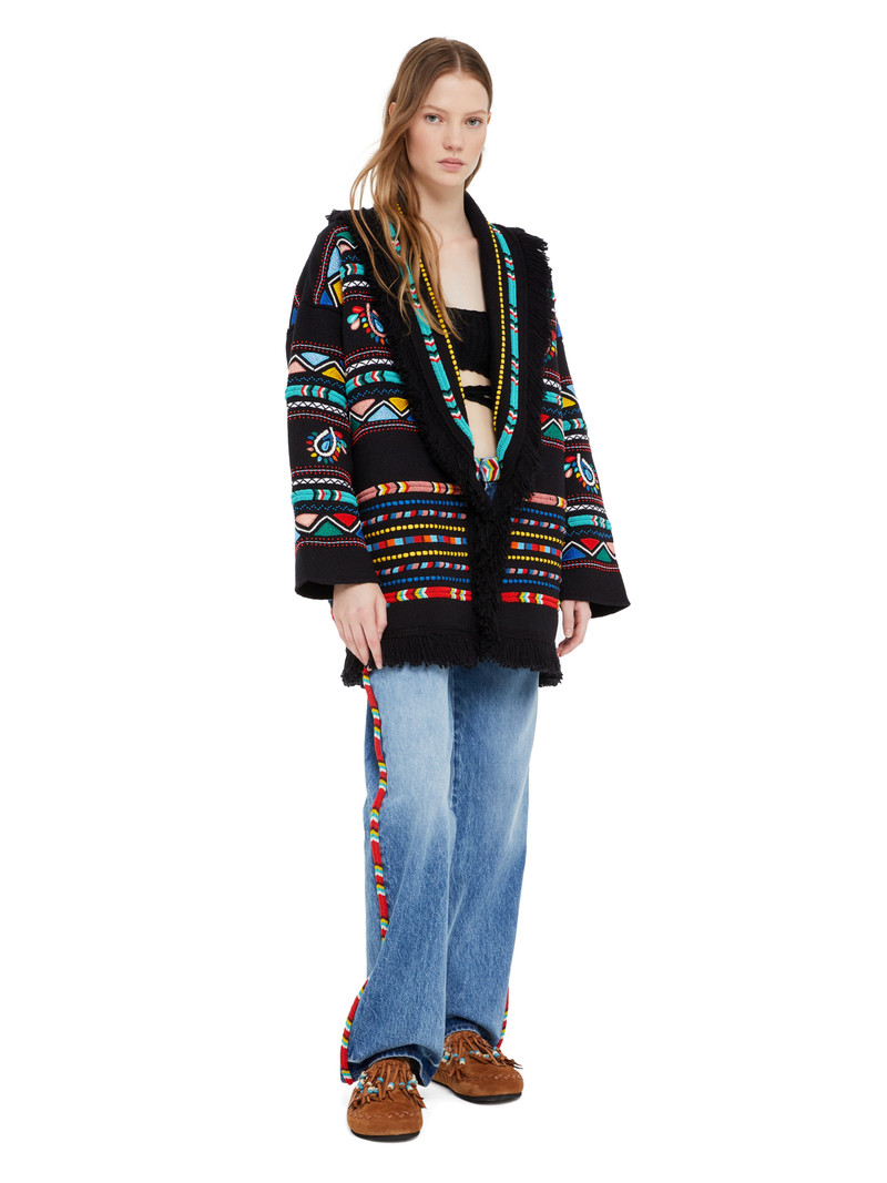 Alanui Memories Of The Savannah Cardigan outlook
