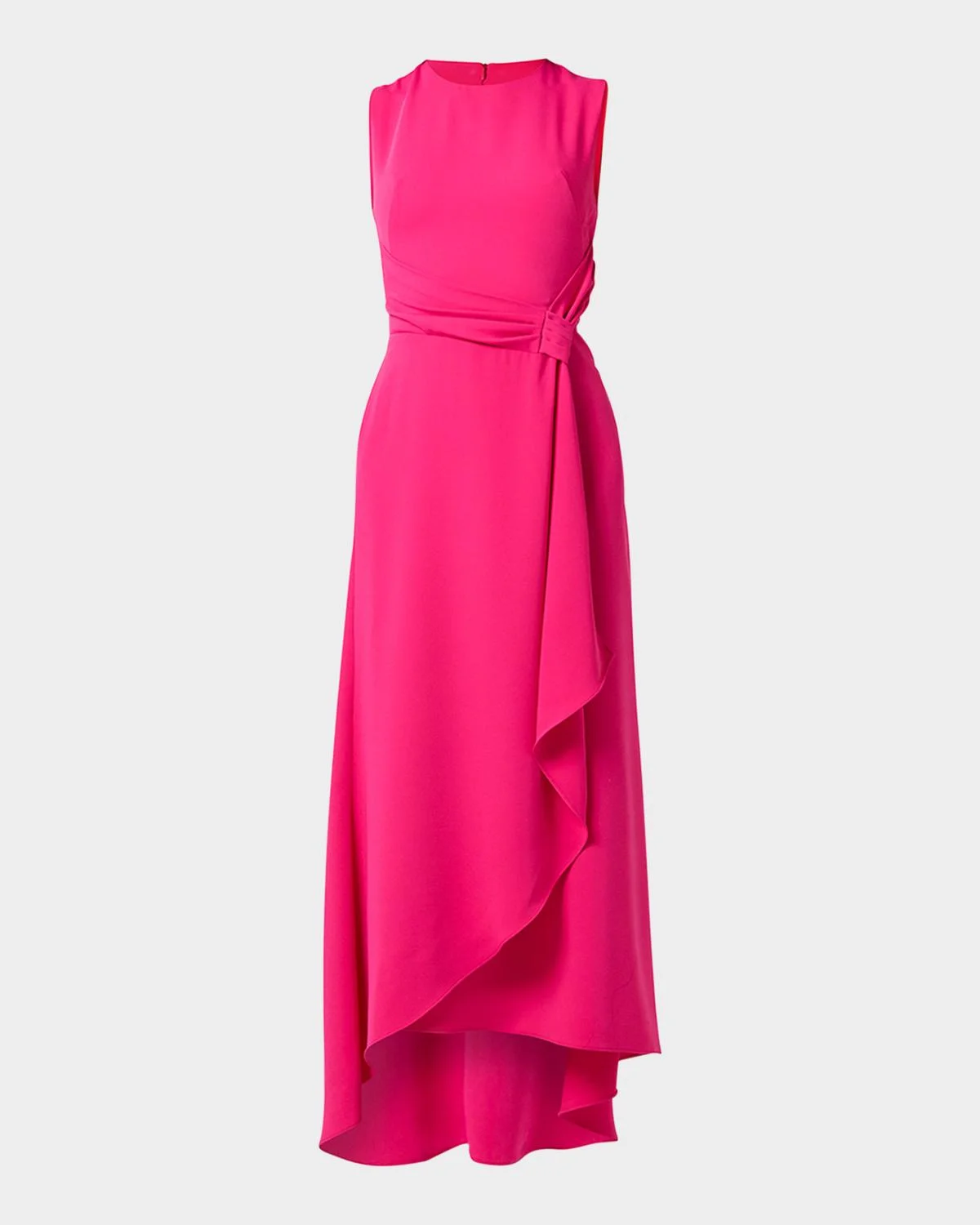 Evie Sleeveless Draped A-Line Maxi Dress - 1