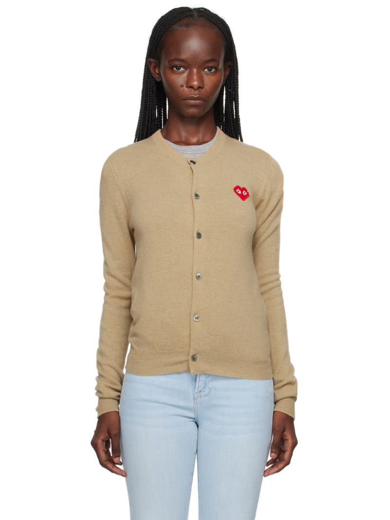 Tan Invader Edition Cardigan - 1