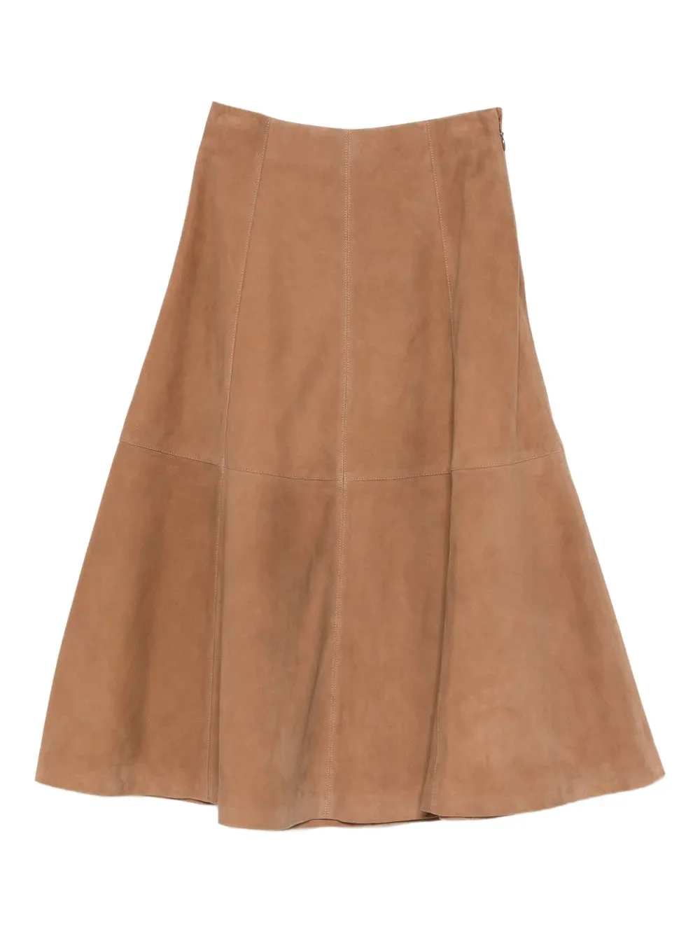 Bonnie Midi Skirt in Camel - 1