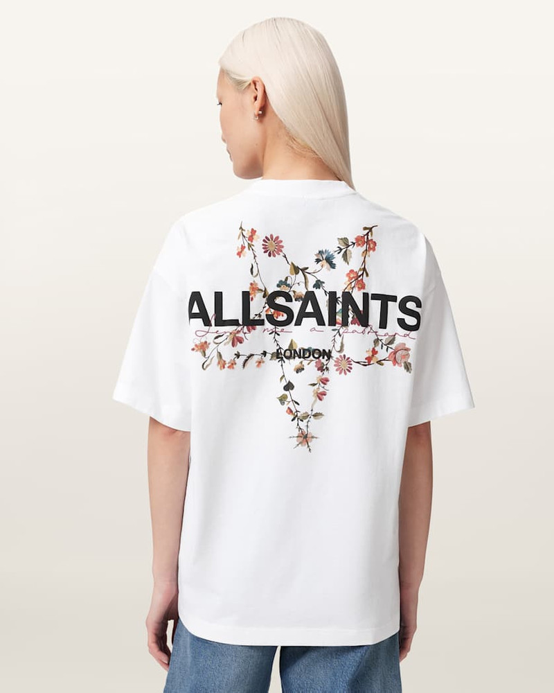 ALLSAINTS PENTACLE OVERSIZED ETTA T-SHIRT outlook