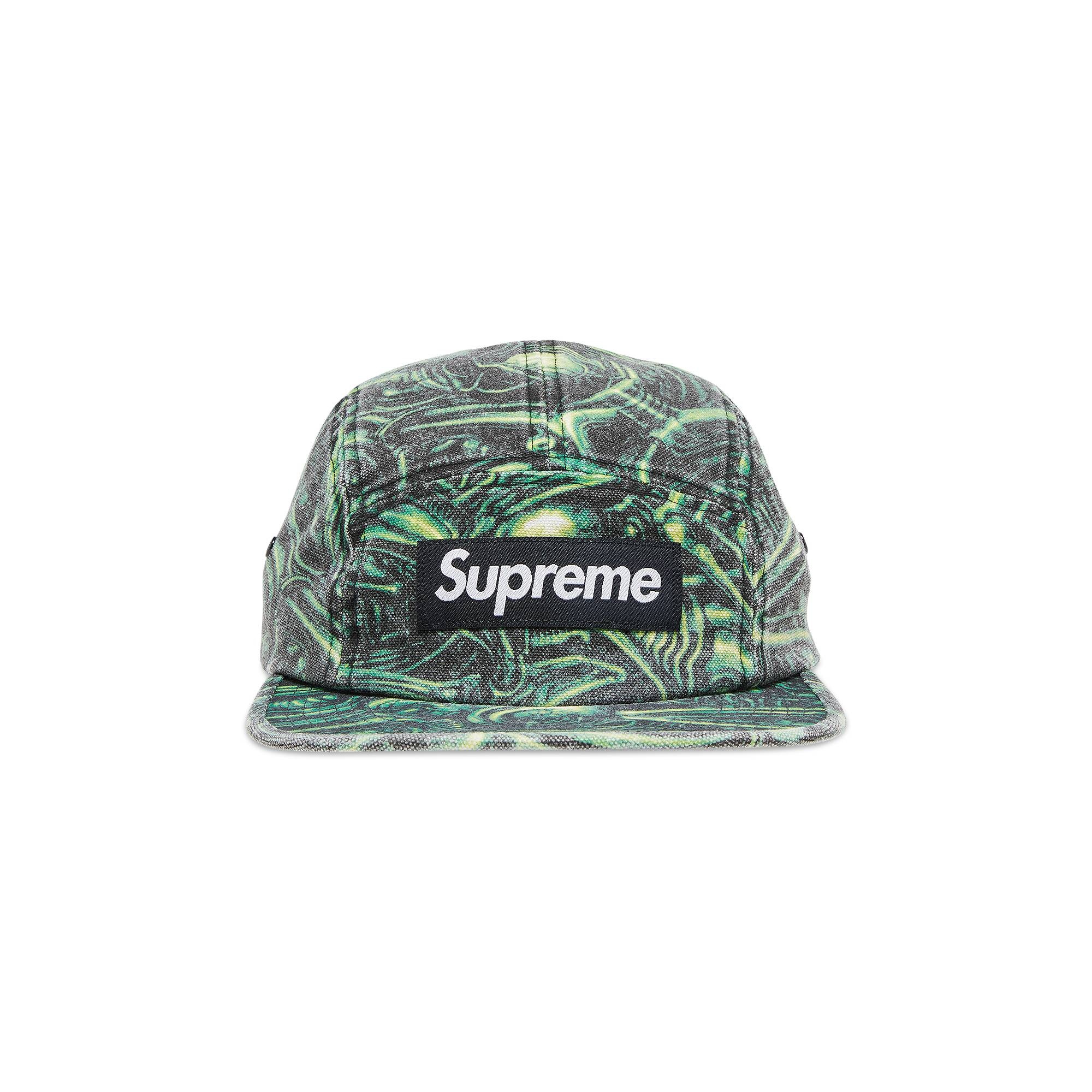 Supreme H.R. Giger Camp Cap 'Green'