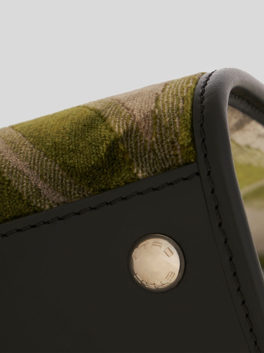 LARGE JACQUARD LOVE TROTTER BAG - 7