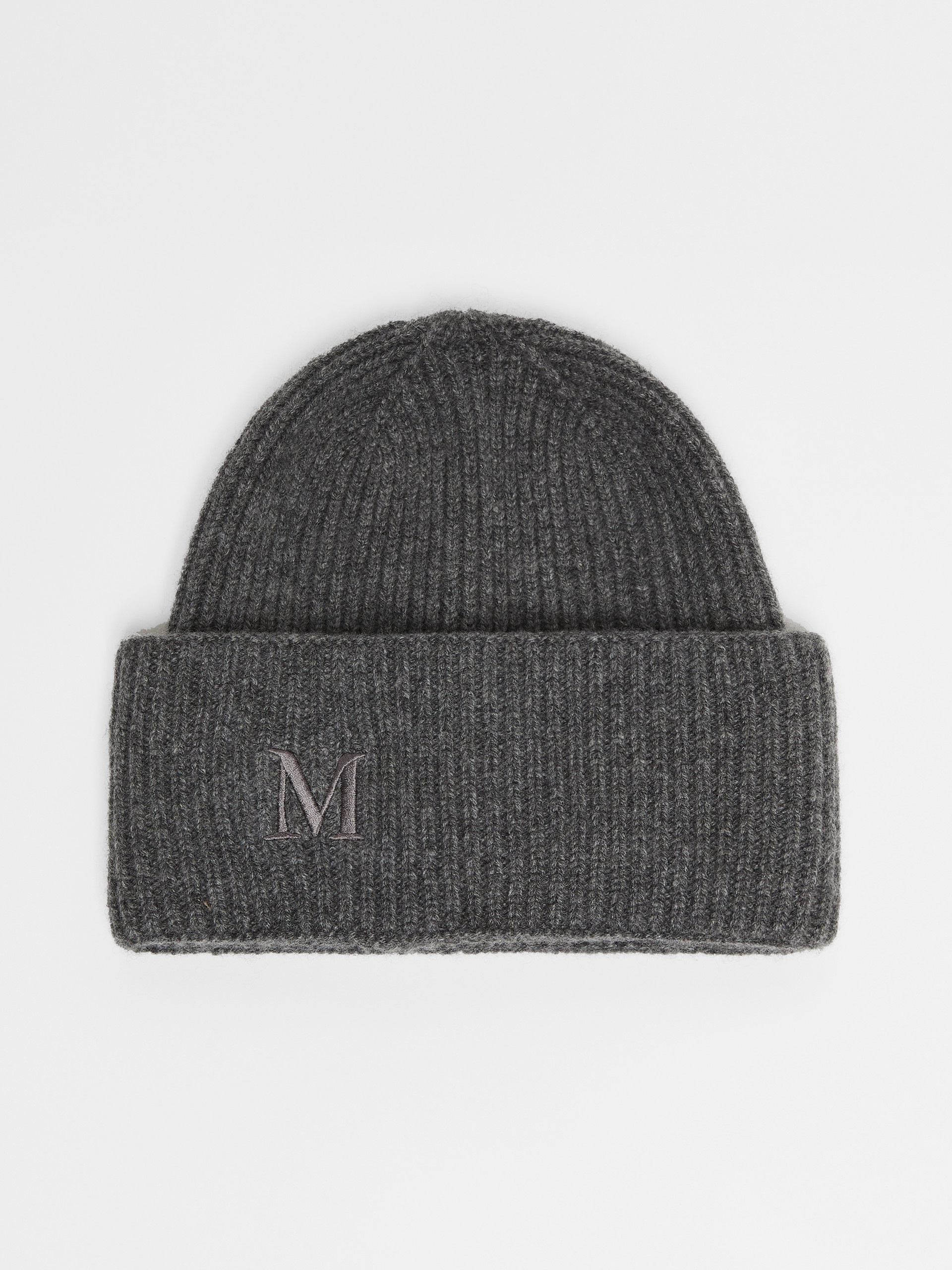 RETINA Ribbed cashmere beanie - 1