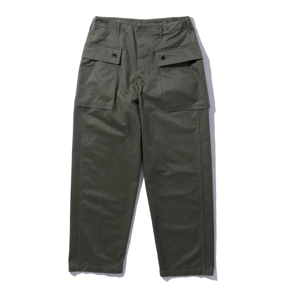 The Real McCoy's P-44 Utility Trousers Sage Green - 1