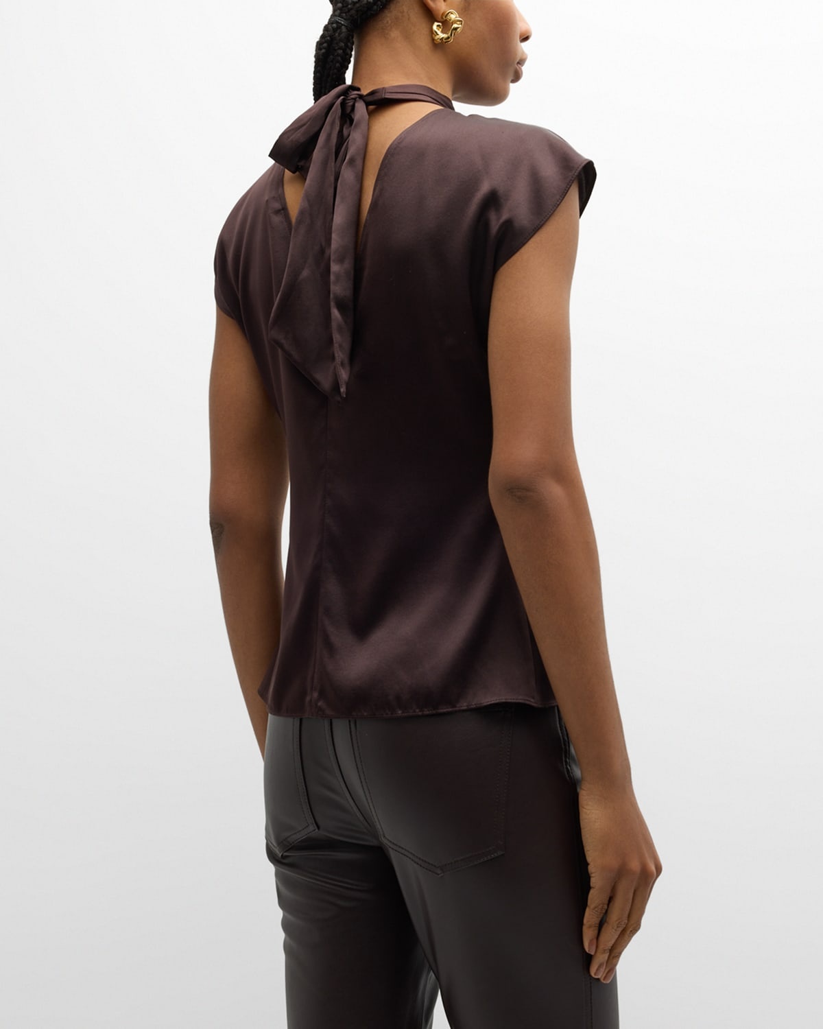 Leilany Draped Tie-Back Top - 6