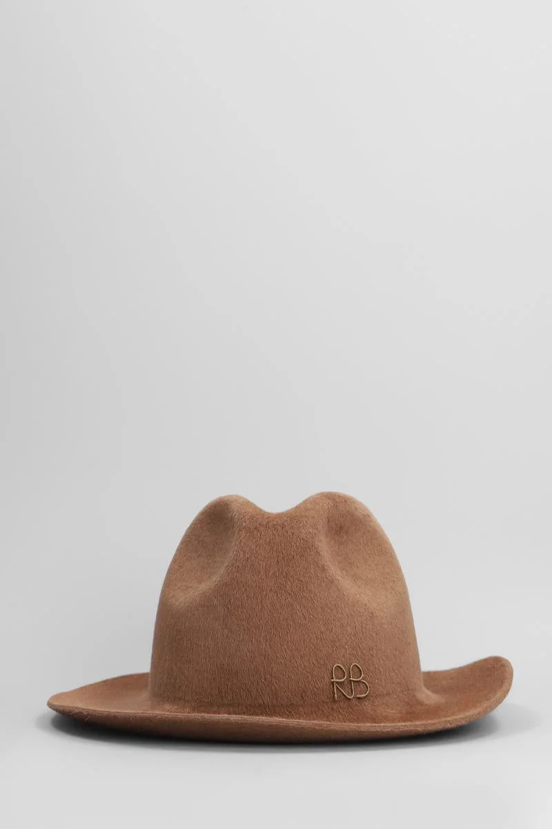 Ruslan Baginskiy Monogram Fedora Hat Hats - 1