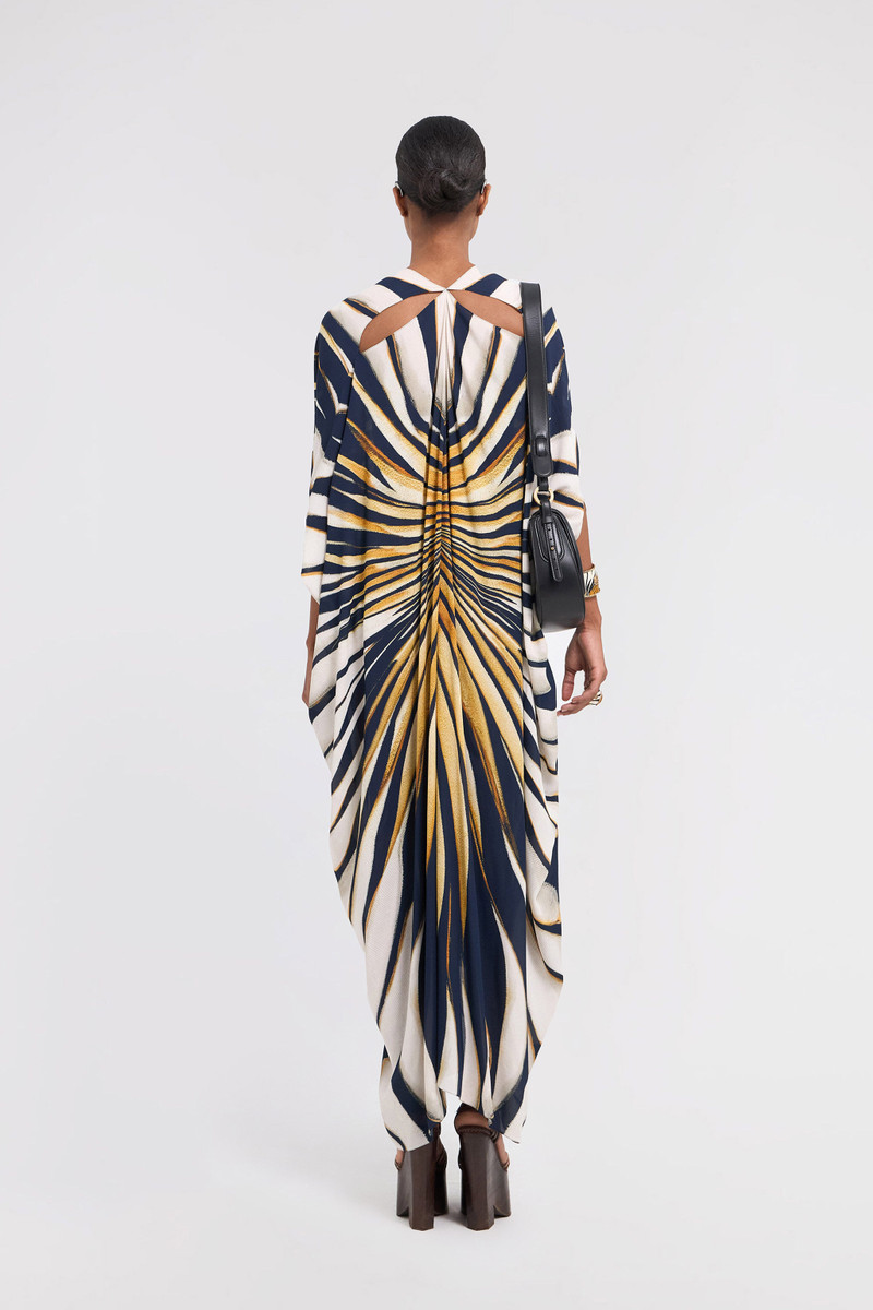 Ray Of Gold Print Caftan 4