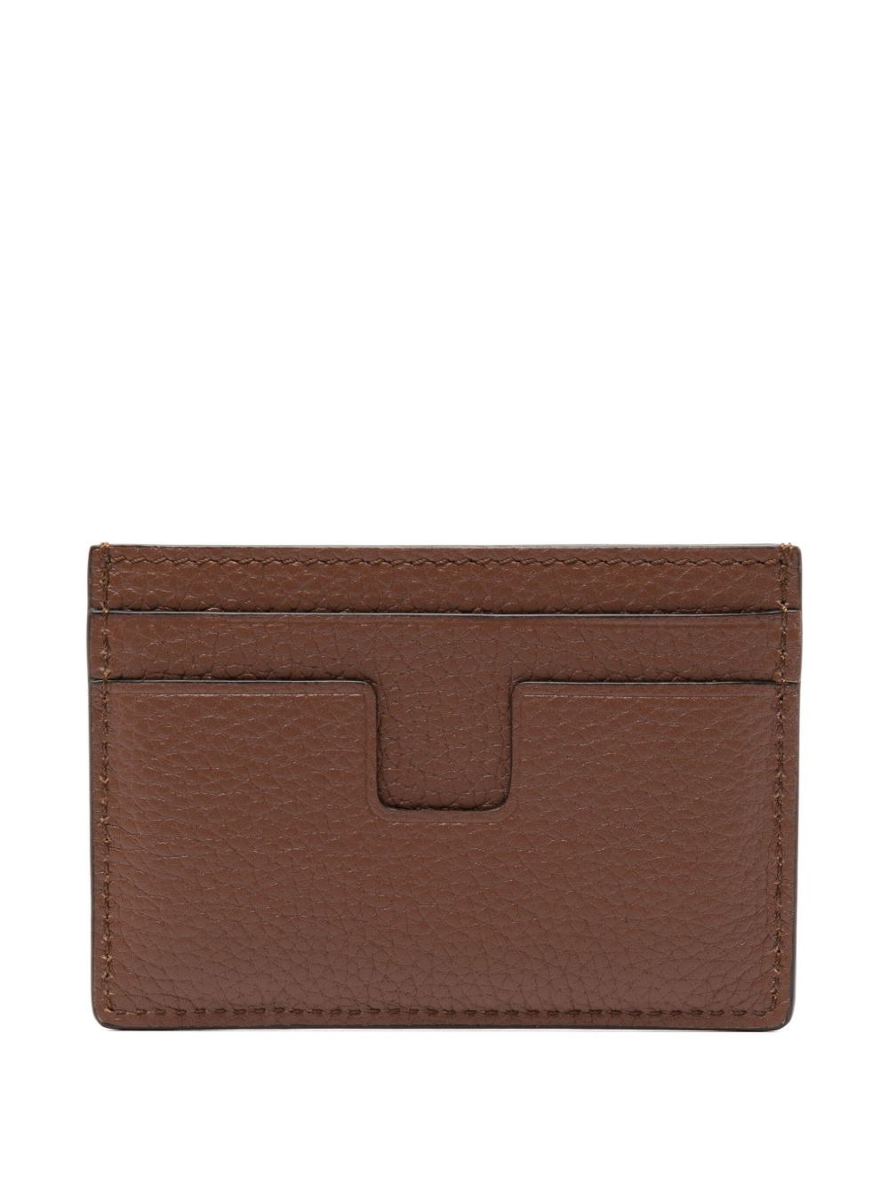 calf leather cardholder - 2