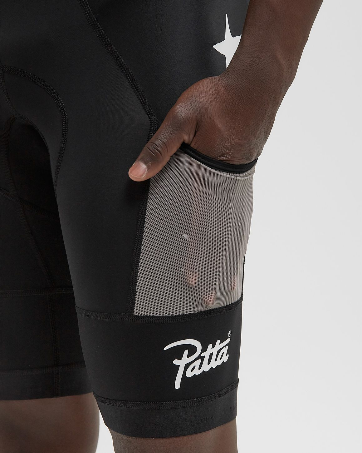 x Patta Pro Team Cargo Bib Shorts - 4