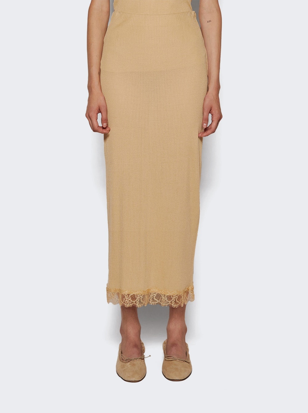 Indira Skirt Champagne - 3