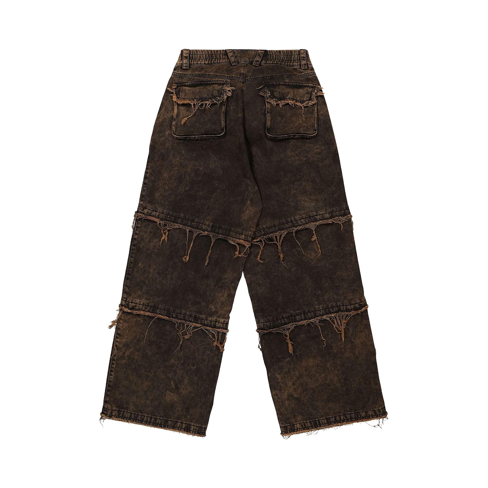 MISBHV Ibiza Oversize Cargo Trousers 'Acid Black' - 2