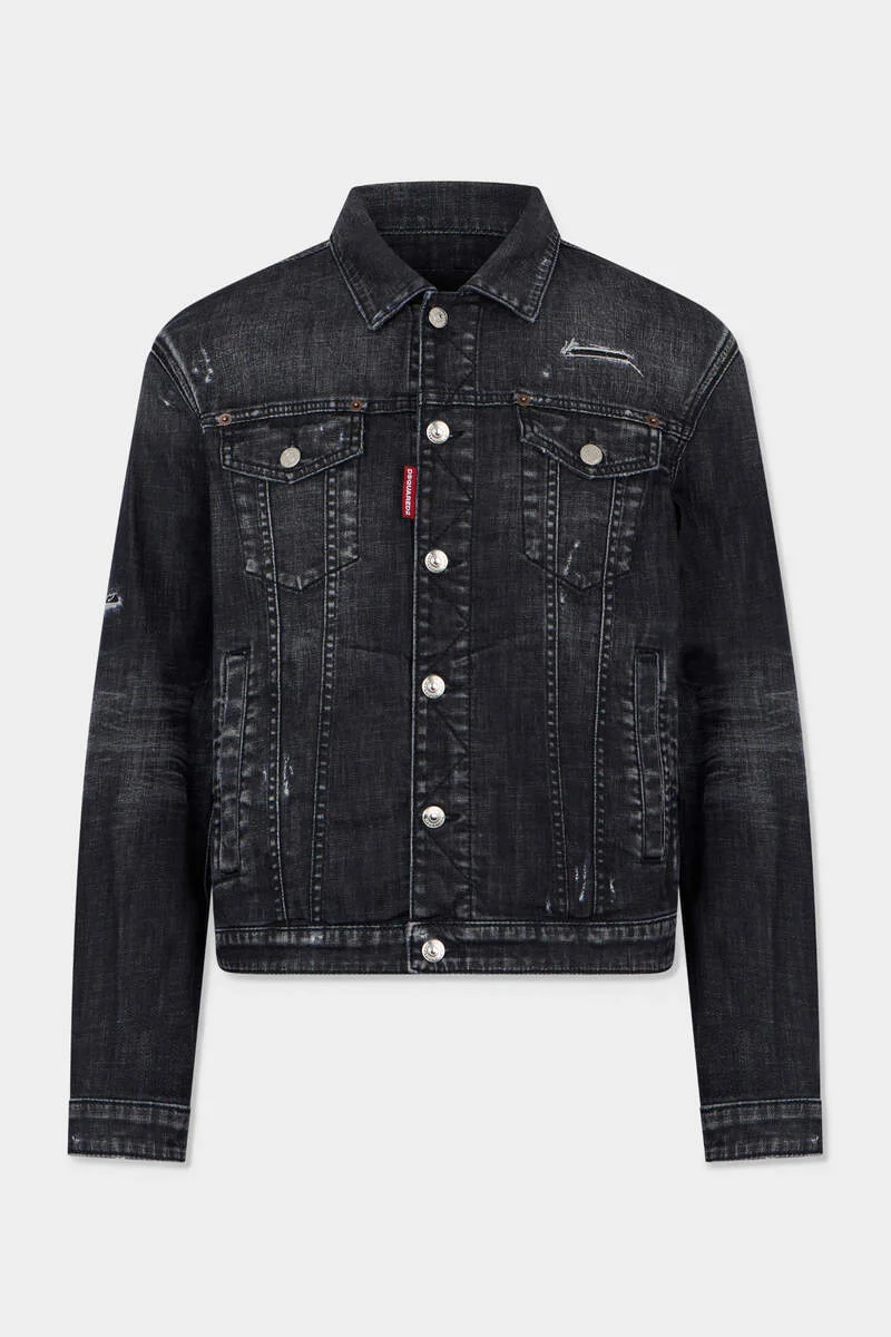 BLACK FOG DAN JEAN JACKET - 1