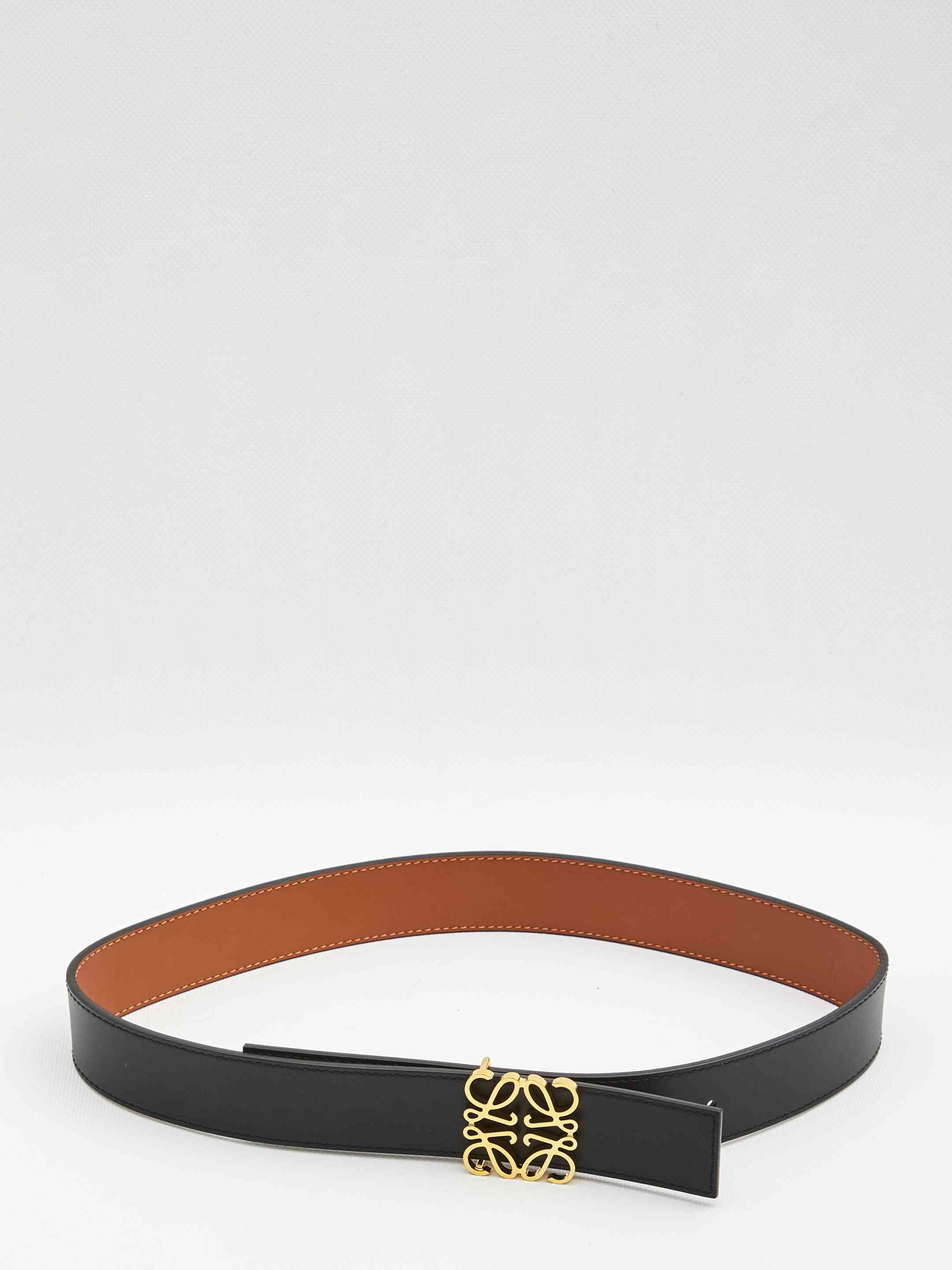 Loewe Women Reversible Anagram Belt - 3
