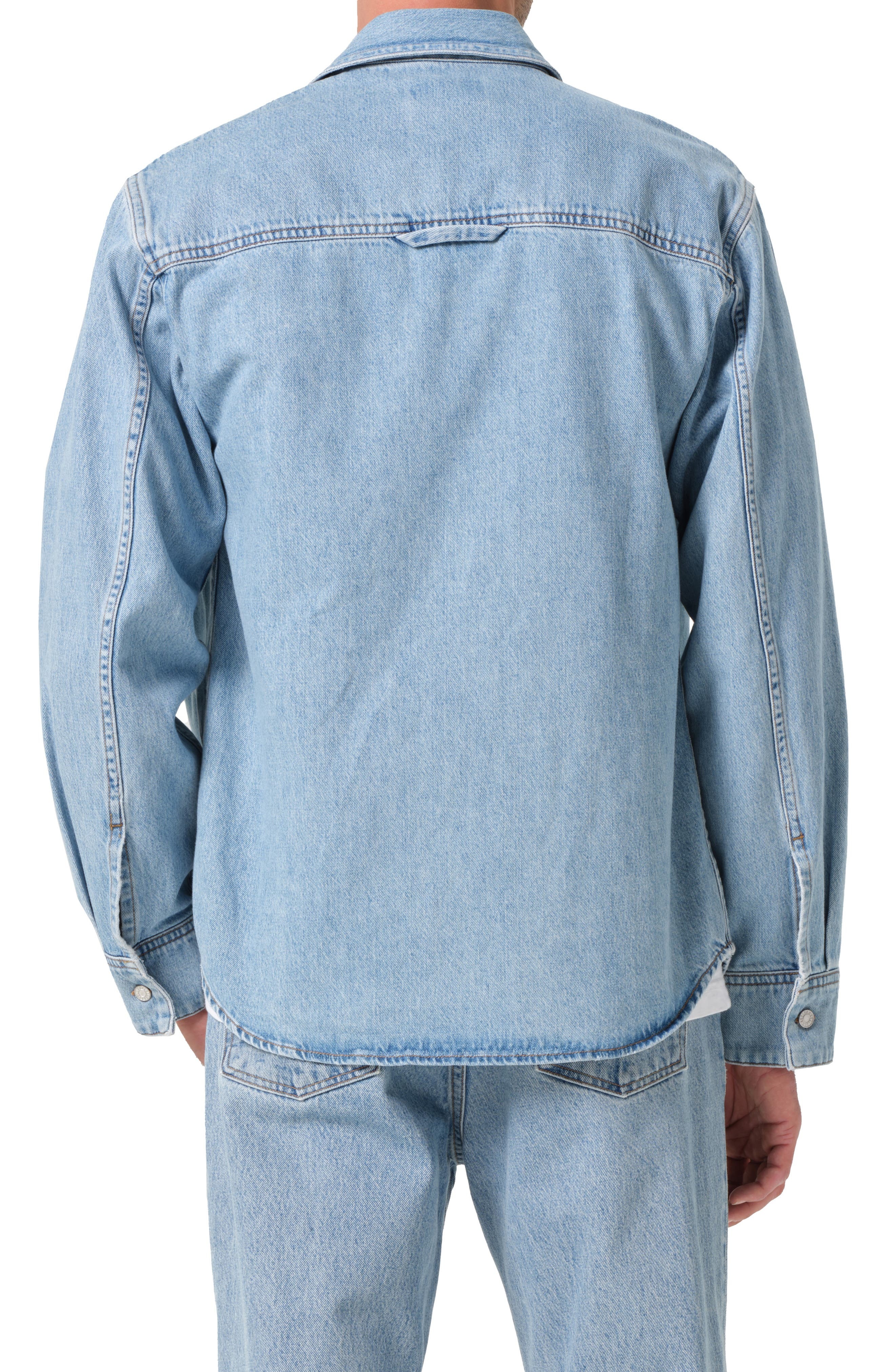 AGOLDE Rafe Denim Shirt Jacket in Bristol (Md Vint Ind) at Nordstrom - 2