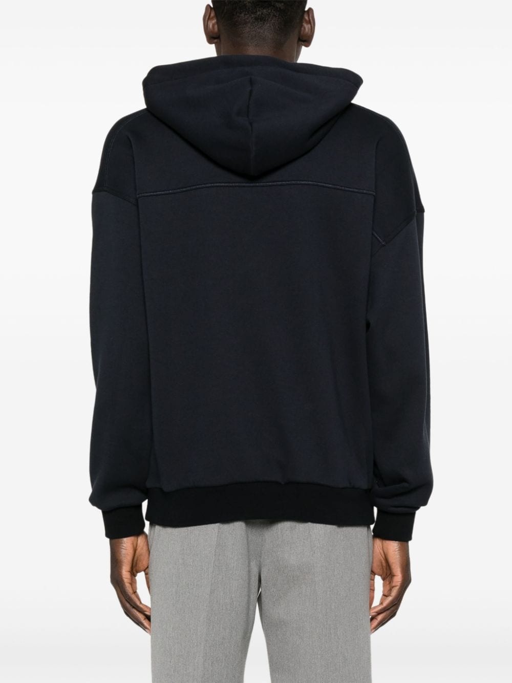 logo-embroidered sweatshirt - 4