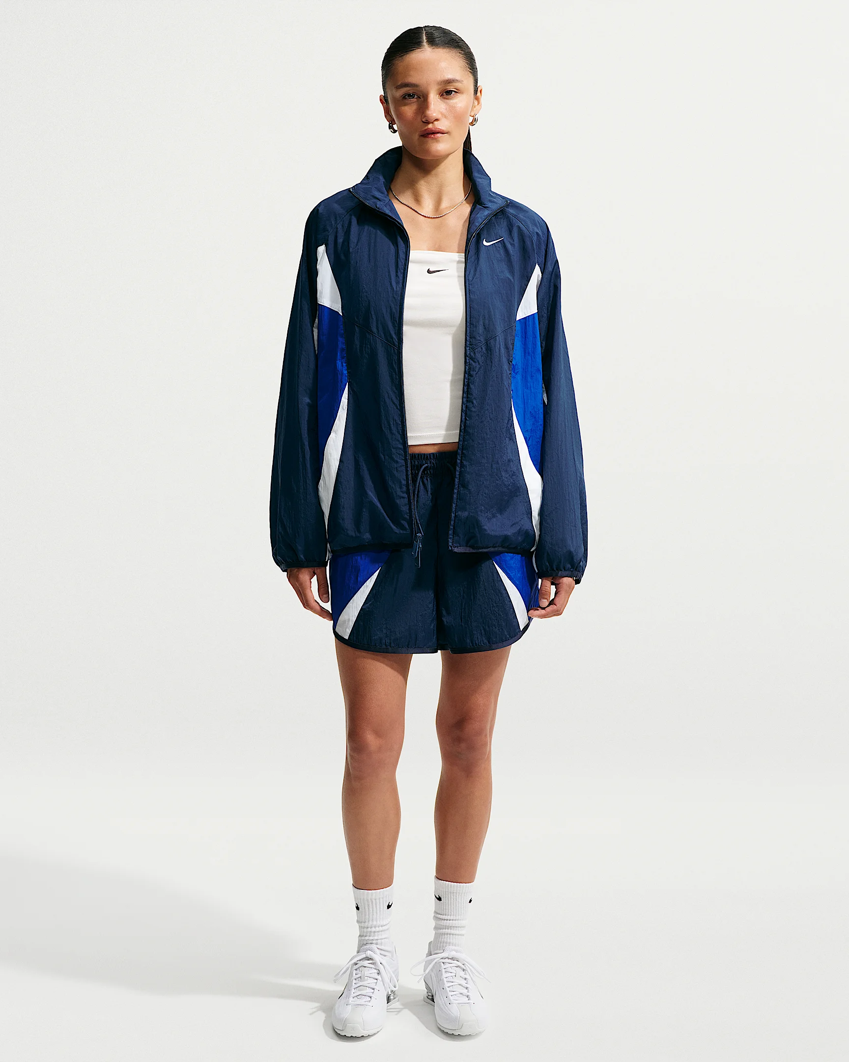 Nike Sportswear Women's Loose Mid-Rise Track Shorts - 1
