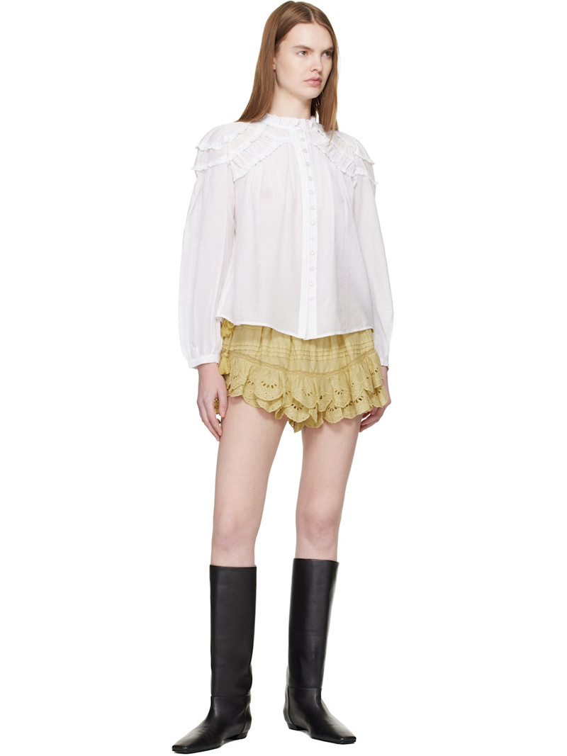 Isabel Marant Étoile White Christa Blouse outlook