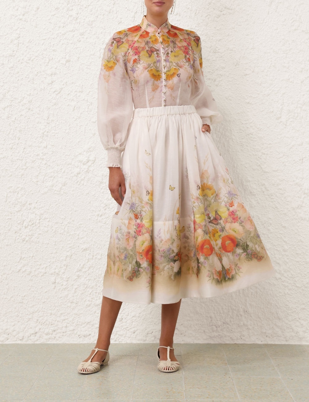 TRANQUILLITY MIDI SKIRT - 2