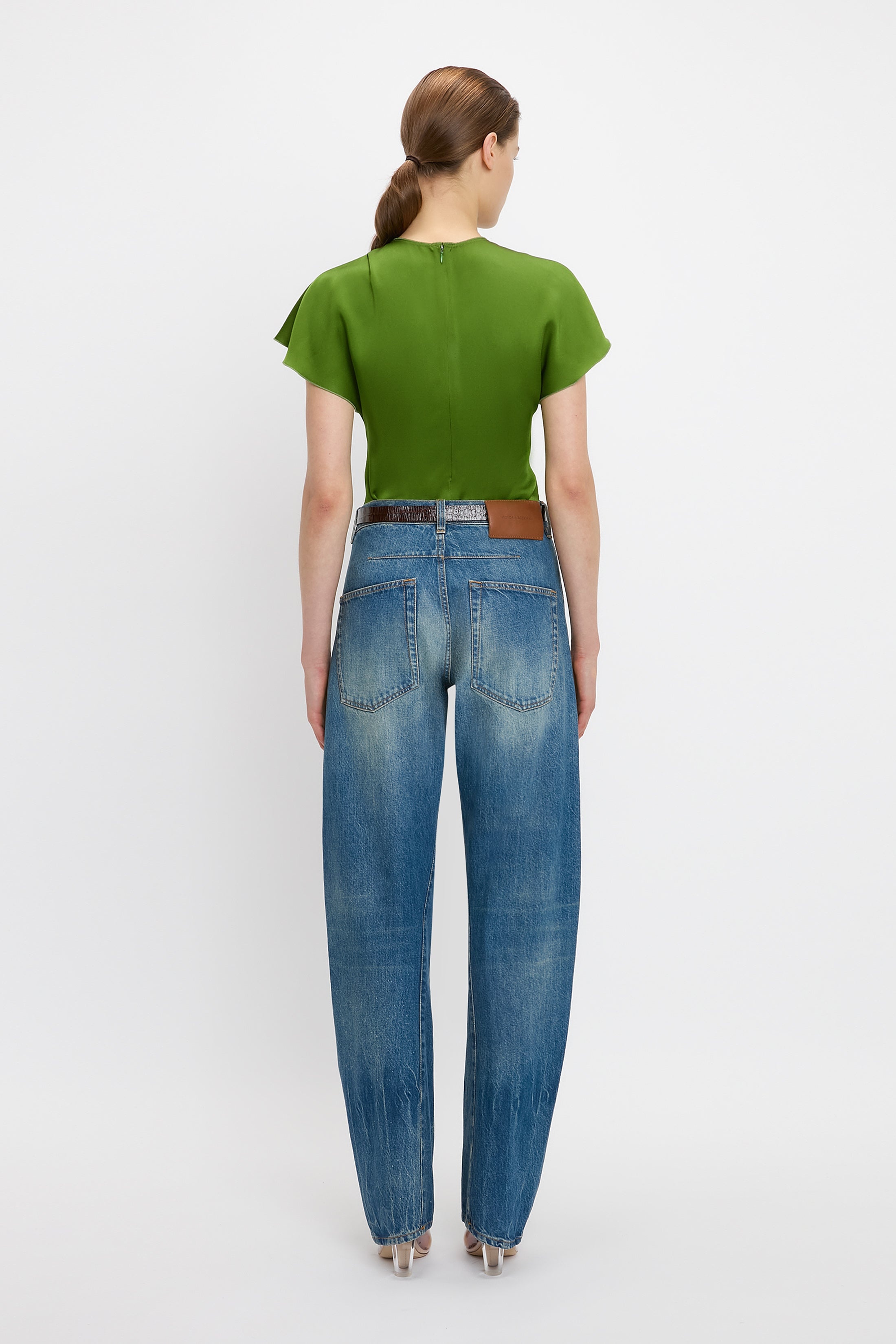 Twisted Slouch Jean In Vintage Wash - 4