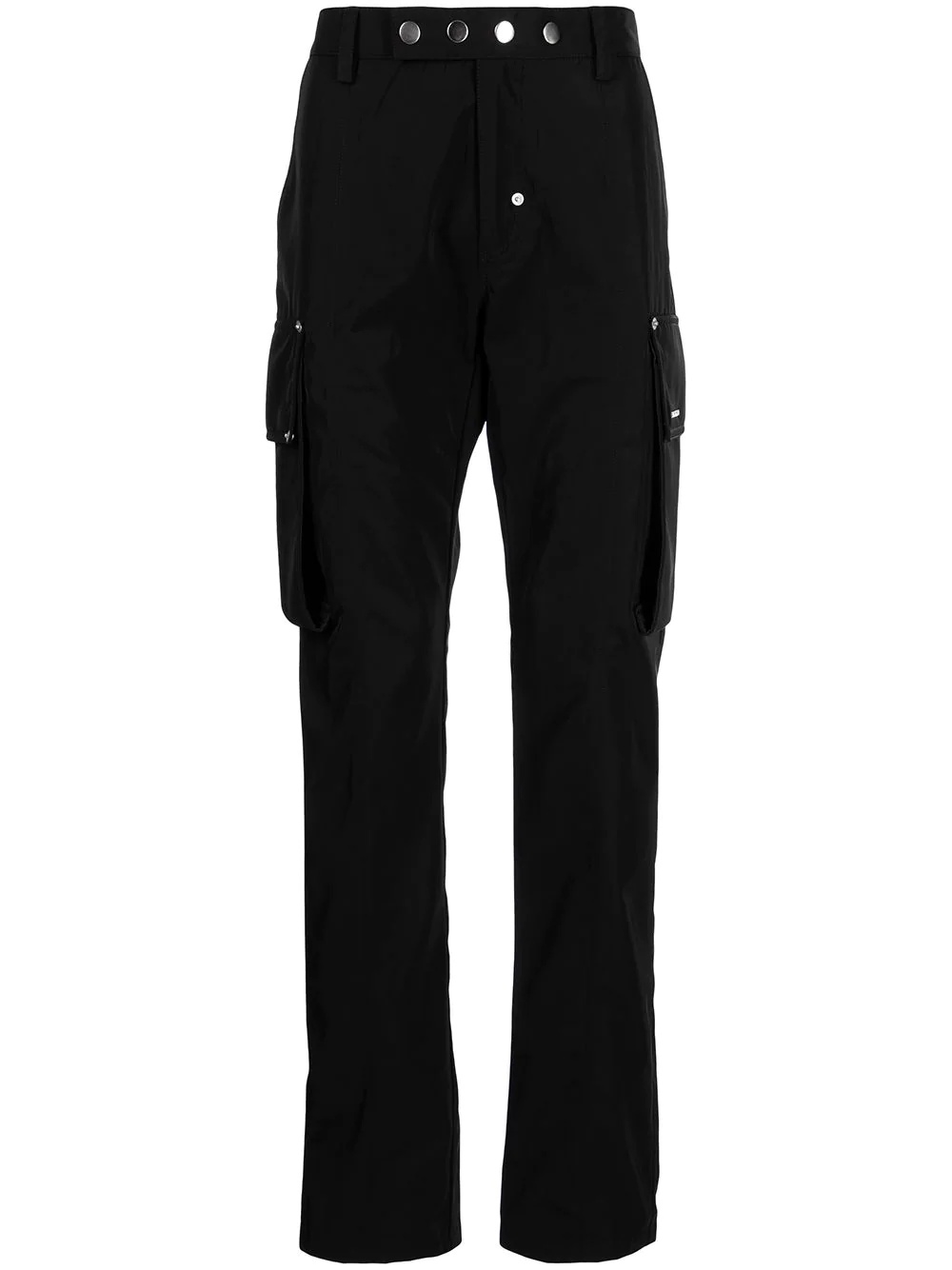 straight-leg cargo trousers - 1