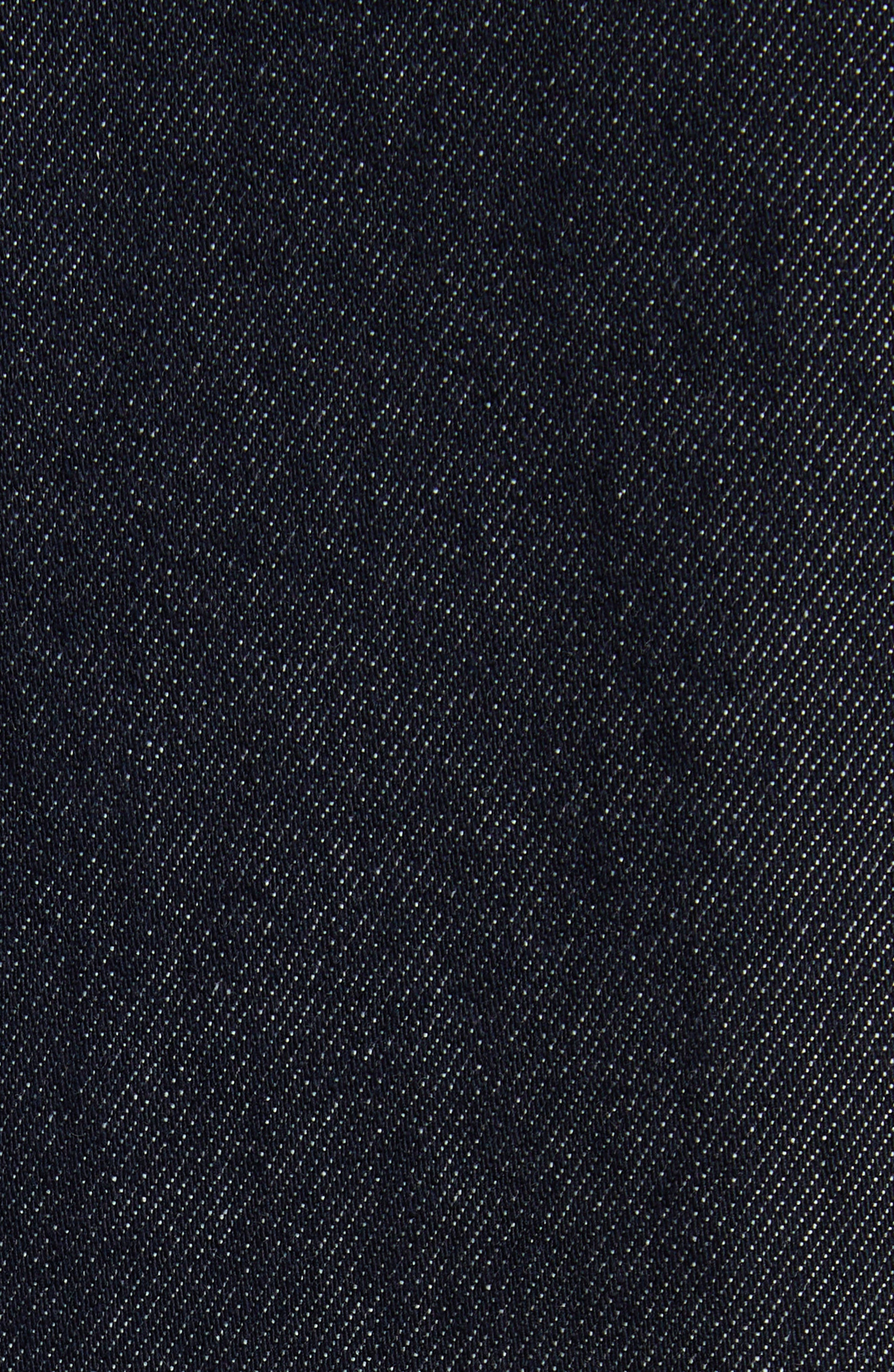 Moncler Stretch Denim Shirtdress in Blue Navy Denim at Nordstrom - 5
