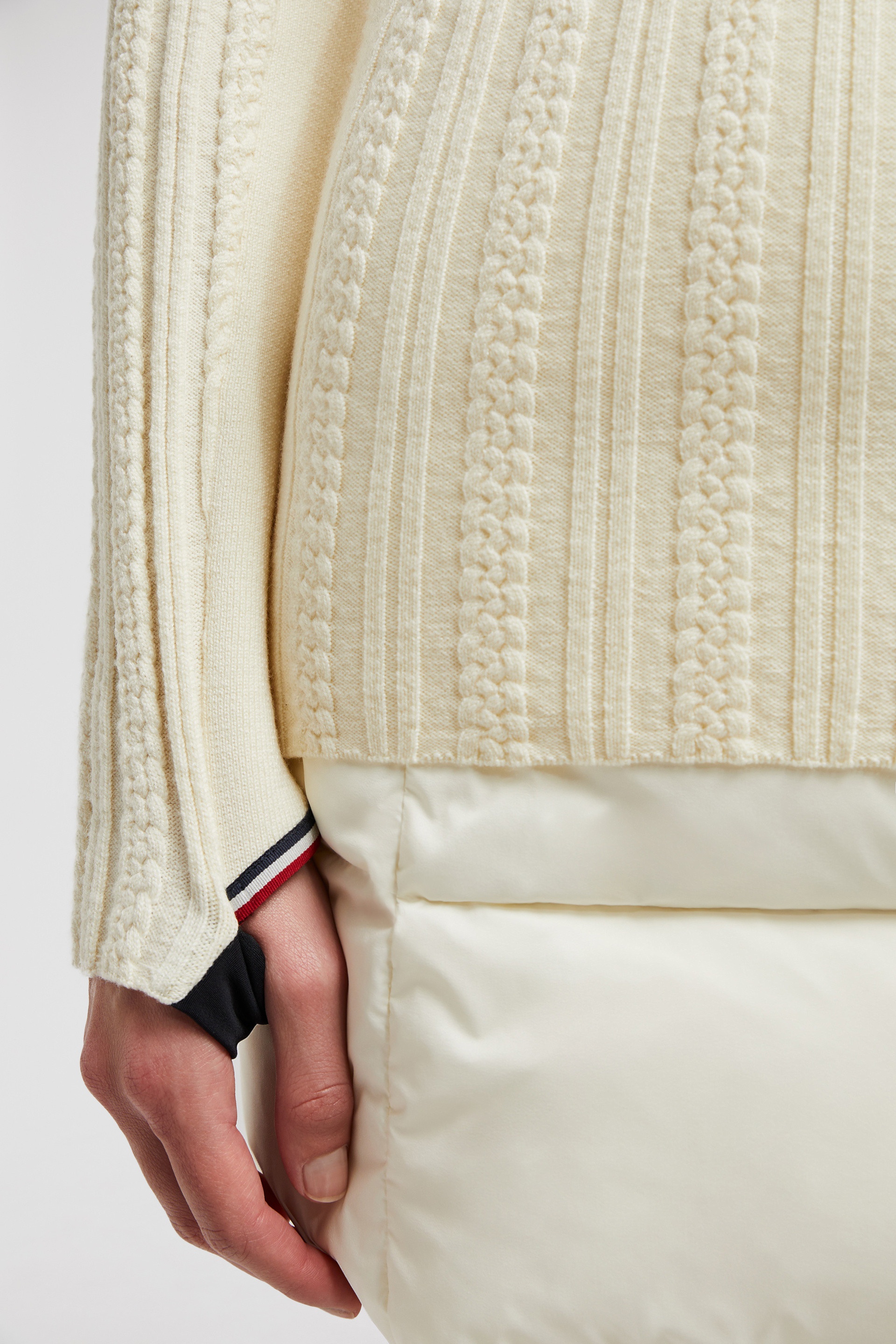Wool Blend Turtleneck Sweater - 6