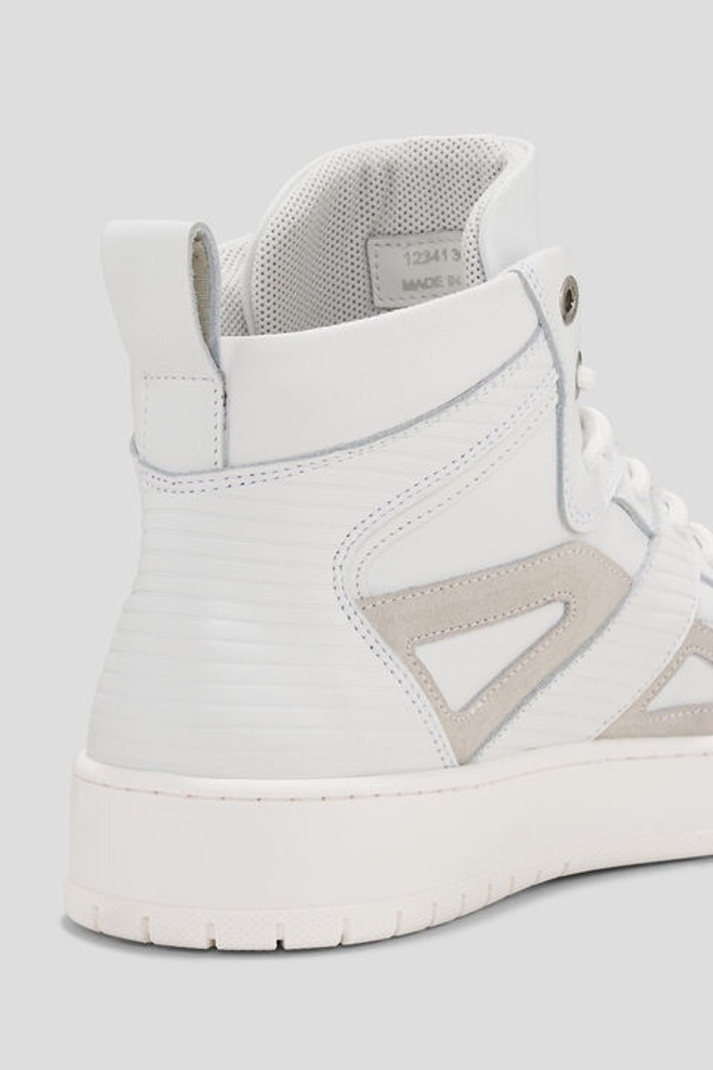 Los Angeles high-top sneakers in White 7