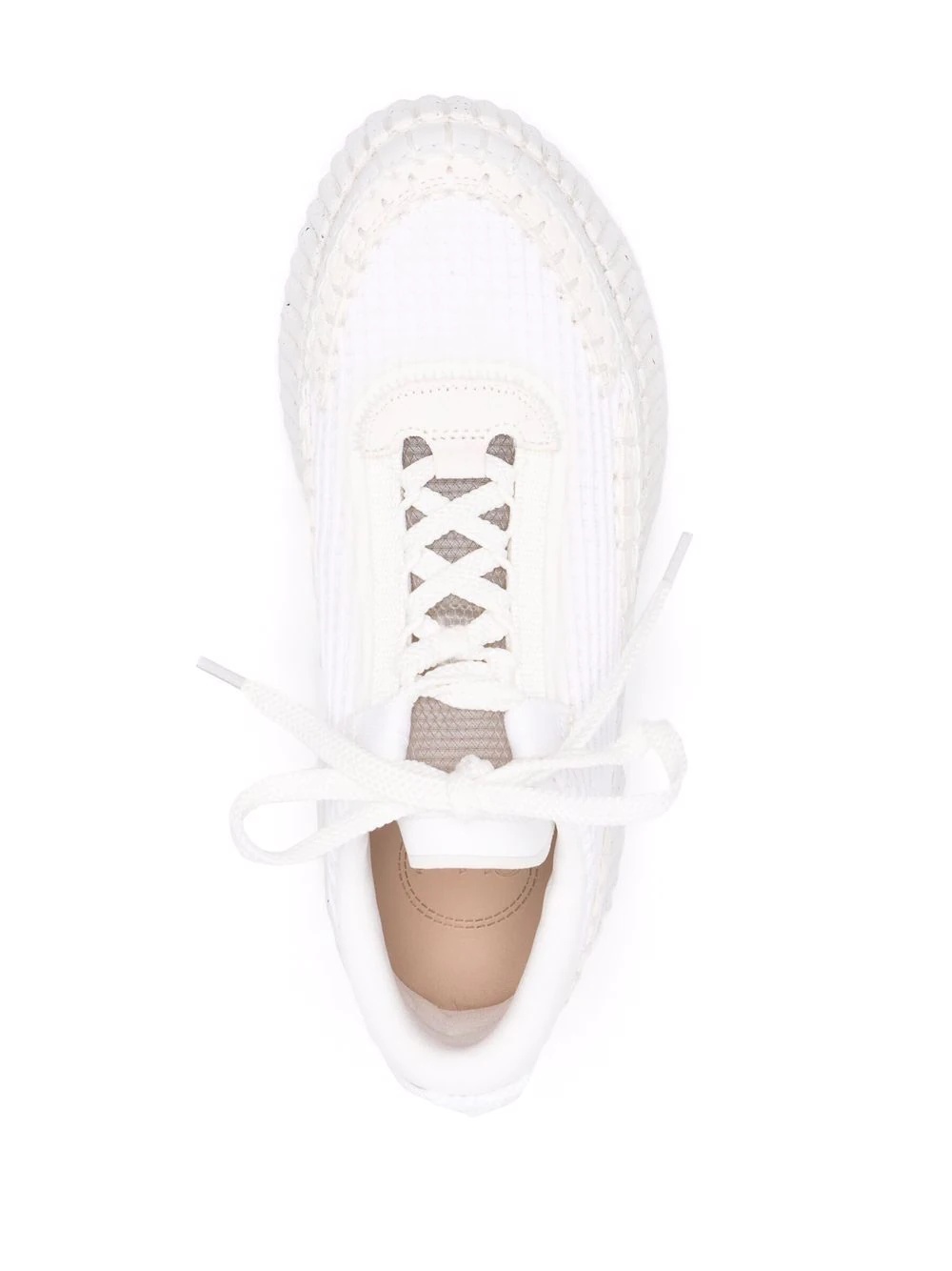 chunky lace-up trainers - 4